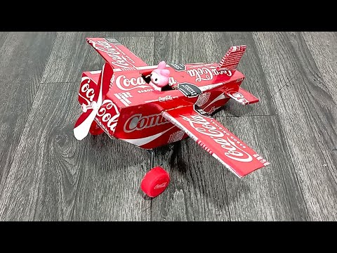 paso a paso tutorial AVIÓN de latas recicladas DIY recicla y crea