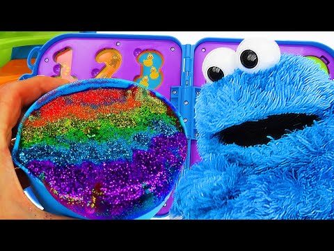 Cookie Monster बच्चों के लिए गुम नंबरों का शैक्षिक वीडियो!