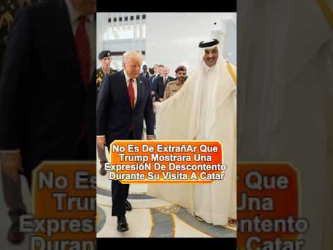 No es de extrañar que Trump mostrara una expresión de#trump#emir#usa#fyp#foryou#celebrity