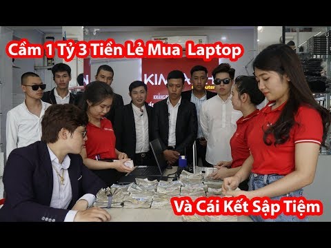 Cầm 1 Tỷ 3 Tiền Lẻ Tán Gái Mua Sập Tiệm Laptop - HuyLê ( Gãy TV Phiên Bản Việt Nam )