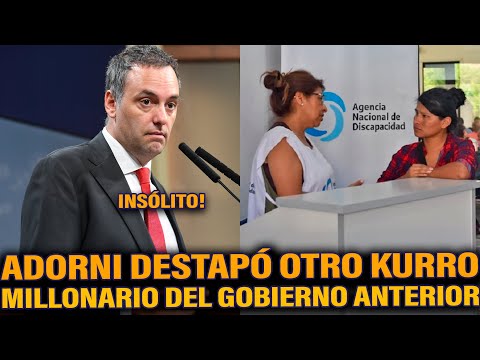 ADORNI DESTAPÓ OTRO KURRO MILLONARIO