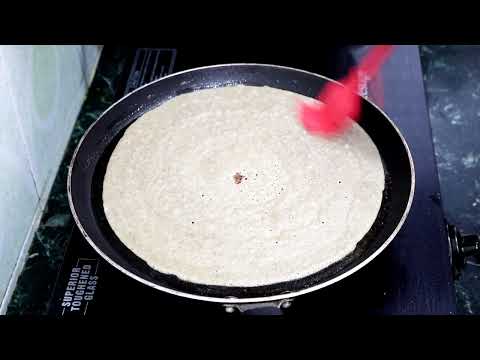 अवघ्या 10 मिनिटांत बनवा कुरकुरीत जाळीदार बाजरीच्या पिठाचा डोसा। Instant Bajra Dosa। Breakfast