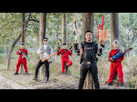 Nerf Guns War : S.W.A.T Nerf Guns Treasure Hunt Adventure Begins !