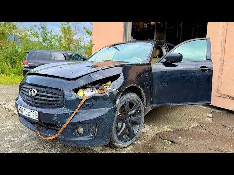 Infiniti FX на V8. Открутили то что не следовало. Сборка мотора.