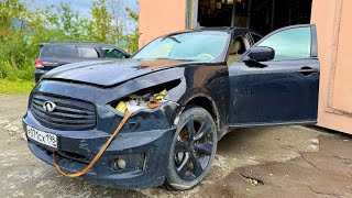 Infiniti FX на V8. Открутили то что не следовало. Сборка мотора.