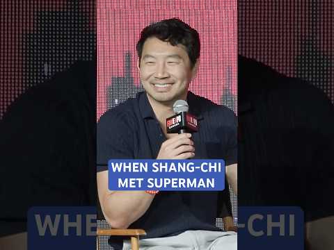 Simu Liu Meets Henry Cavill