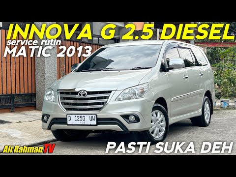 DIJUAL- TERAWAT PISAN❗️INNOVA G DIESEL MATIC 2013 km 90K service rutin