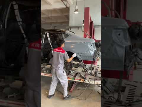 Serious Back Crashed Restoration Process