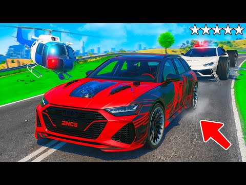 UPGRADE POLIZEI verfolgt OP SPORTWAGEN in GTA 5! (Polizei vs. Dieb)