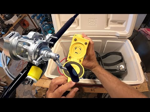 How To Build a Portable Power Setup {electric fishing reel}