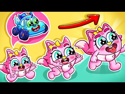 Baby's First Steps! | Walking Walking Hop Hop + More Nursery Rhymes by Cars & Play