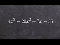 Factoring Techniques and Concepts