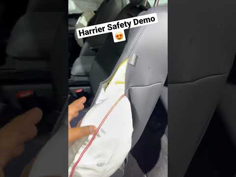 Tata Harrier ke open airbags ❤️