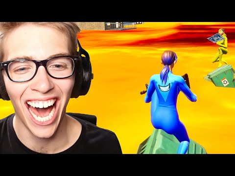 Fortnite, But Lava Rises Every Second