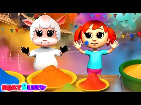 Holi Aa Gayi Holi Song, होली आ गई होली गीत, Happy Holi Rhyme For Kids