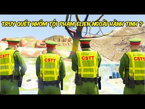 GTA 5 Mod - Biệt Đội Cảnh Sát Trật Tự Truy Quét Nhóm Tội Phạm Desert Ailen Survival ( Phần 5 )