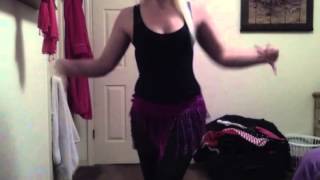 Dancing to Apple Juice Darbuka Sound