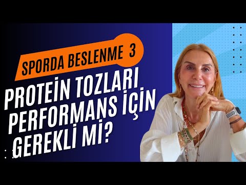 PROTEIN TOZLARI SPORCU BESLENMESI VE PERFORMANS İÇİN GEREKLİ Mİ?