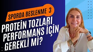 PROTEIN TOZLARI SPORCU BESLENMESI VE PERFORMANS İÇİN GEREKLİ Mİ?