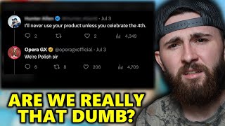When Clueless Americans Think The World Revolves Around Them... *send help*
