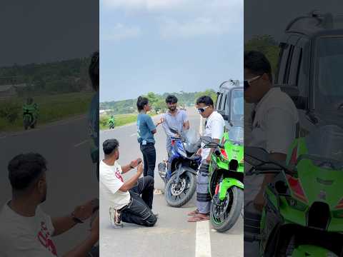 Don’t miss the end 🙏 || Shamim Star 🔥 #shorts #zx10r #youtubeshorts
