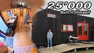 This Stunning $25K Tiny House in Belgium Was Built in a BARN!