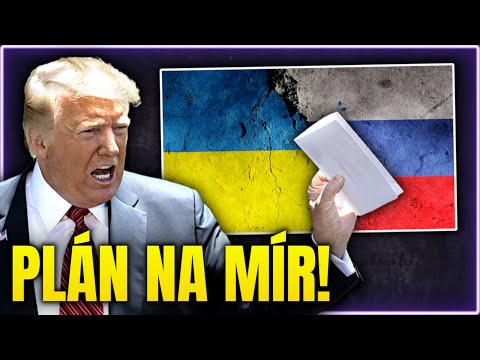 Známe Trumpův mírový plán k válce na Ukrajině!