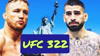 UFC 322: Ilia Topuria vs Justin Gaethje Fight LEAKED By Manager 