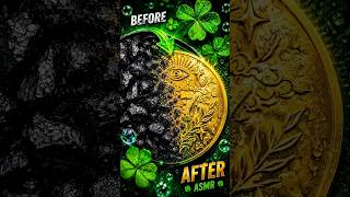 This Satisfying Coin Reveal Feels Magical 🍀