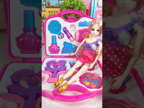 Cute Pink Makeup Set Toys, Satisfying With Unboxing ASMR Videos