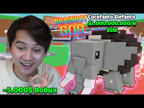 (Roblox) T GAMING PAY TO WIN XÂY CĂN CỨ BRAINROT GOD SIÊU GIÀU TRONG STEAL A BRAINROT