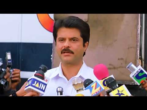 पत्रकार बना 1 दिन का CM  - लोट पॉट कॉमेडी सीन Anil Kapoor, Amrish Puri - Nayak Comedy Scene