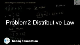 Problem2-Distributive Law