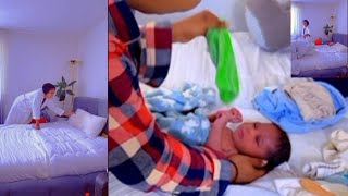 Morning Routine with my new Born Baby
