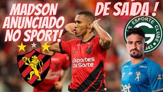 💣MADSON EX-ATHLETICO-PR É O NOVO LATERAL DO SPORT !💣RAMON DE SAÍDA PARA O GOIÁS