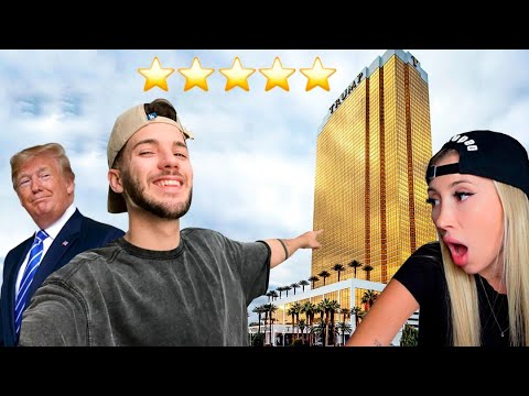 VISITANDO EL HOTEL DE ORO DE TRUMP EN LAS VEGAS ⭐️⭐️⭐️⭐️⭐️!! **Visitando El Hotel Trump**