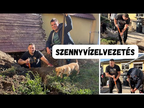 DOLGOZTUNK A HÁZNÁL | SZENNYVÍZELVEZETÉS | HÁZFELÚJÍTÁS