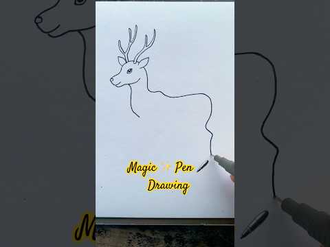 Magic Pen Art โจ๐ณ๐๏ธ#shorts #Handart #kidsvideo #anaya #kids #kidsdrawing #anayashorts