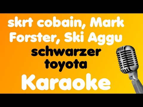 skrt cobain, Mark Forster, Ski Aggu • schwarzer toyota • Karaoke