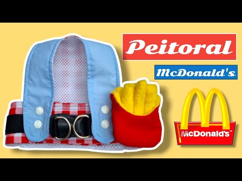 Diy - Aprenda Como Costurar uma Coleira Peitoral Para Pet