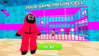 SQUID GAME 3 PRISON RUN Obby New Update Roblox - All Bosses Battle FULL GAME #scaryobby #roblox