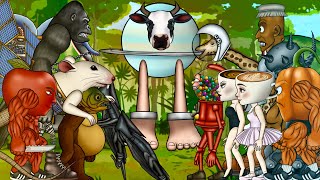 Gorillo awatermellondrillo, VS Chicleteira Bicicleteria,Udon don don dan,Lapin pan pun pen pin pon.