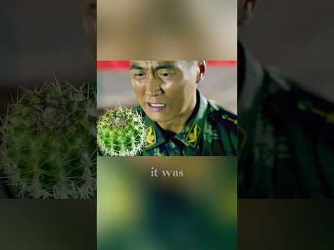 The new recruit actually stuck a cactus into the instructor’s backside