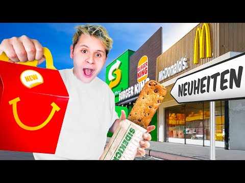 JETZT AUCH IN DEUTSCHLAND!😮 - FAST FOOD NEUHEITEN TESTEN🍔