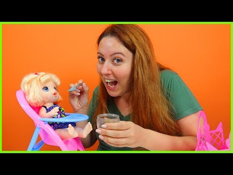 Baby Alive Yemek Yiyor | Kız Çocuk Videoları | Çocukcuk