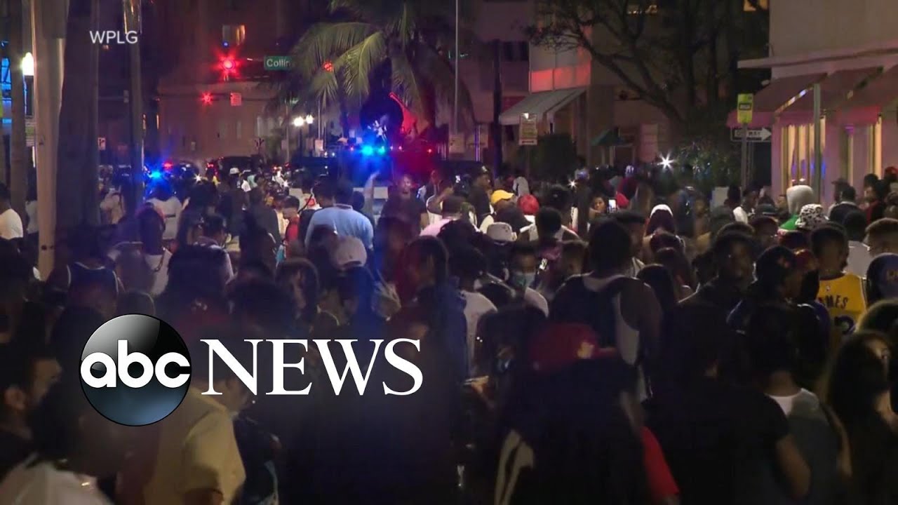 Hundreds of people defy Miami Beach curfew orders