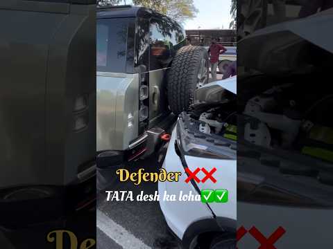 Defender โ Desh ka loha TATA โ
#relatable #automobile #youtubeviralvideo #defender #carsafety #car
