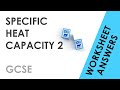 Heat Capacity and Energy Concepts