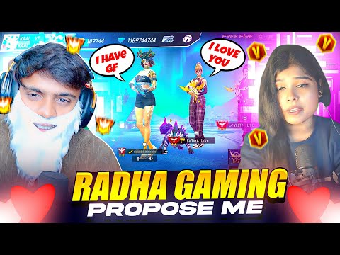 Radha Gaming Propose Me 🤯🤯 || KAAL YT