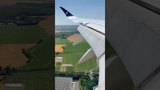 Landing Paris CDG 🇫🇷  Air France Airbus A350  from Miami MIA (Economy Class) #airbus #airfrance